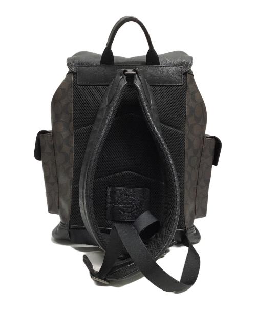 COACH（コーチ）COACH (コーチ) リュック ブラウン×ブラック サイズ:FREEの古着・服飾アイテム