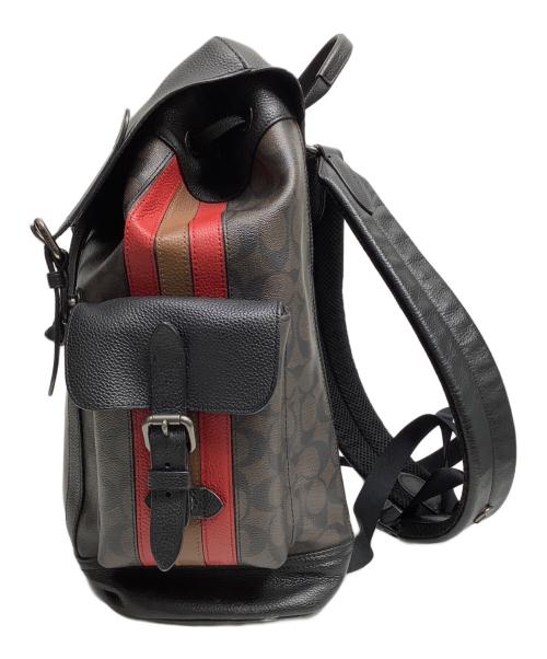COACH（コーチ）COACH (コーチ) リュック ブラウン×ブラック サイズ:FREEの古着・服飾アイテム