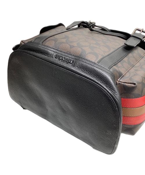 COACH（コーチ）COACH (コーチ) リュック ブラウン×ブラック サイズ:FREEの古着・服飾アイテム