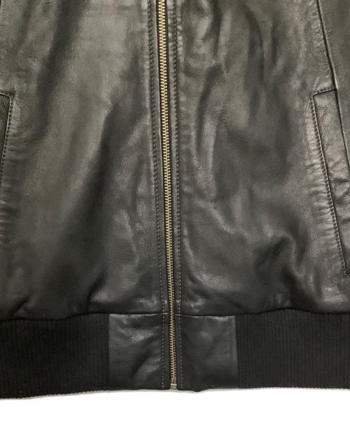 TRUE RELIGION（トゥルー レリジョン）TRUE RELIGION (トゥルー レリジョン) レザージャケット ブラック サイズ:Mの古着・服飾アイテム