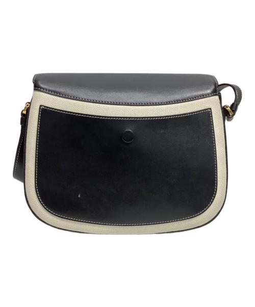 TOD'S（トッズ）TOD'S (トッズ) ショルダーバッグ ブラック×アイボリー サイズ:FREEの古着・服飾アイテム