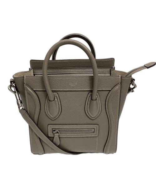 CELINE（セリーヌ）CELINE (セリーヌ) ショルダーバッグ グレー サイズ:FREEの古着・服飾アイテム