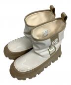 UGGアグ）の古着「レインブーツ」｜アイボリー×ブラウン