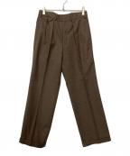 POLO RALPH LAURENポロ・ラルフローレン）の古着「ウールパンツ」｜ブラウン