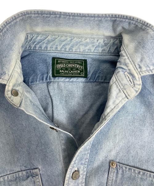 POLO COUNTRY（ポロカントリー）POLO COUNTRY (ポロカントリー) デニムジャケット インディゴ サイズ:Lの古着・服飾アイテム