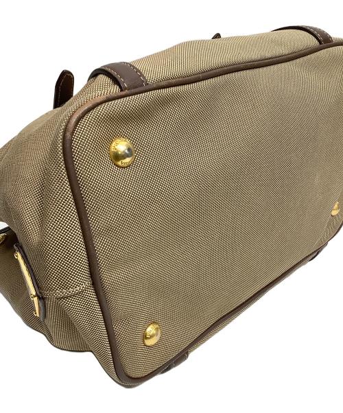 PRADA（プラダ）PRADA (プラダ) 2WAYショルダーバッグ ベージュ×ブラウンの古着・服飾アイテム