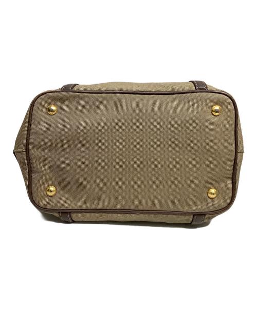 PRADA（プラダ）PRADA (プラダ) 2WAYショルダーバッグ ベージュ×ブラウンの古着・服飾アイテム