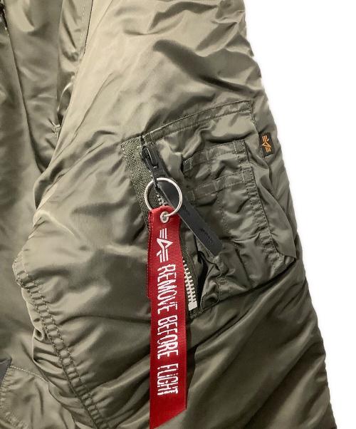 ALPHA（アルファ）ALPHA (アルファ) N-3B タイトジャケット カーキ サイズ:XLの古着・服飾アイテム