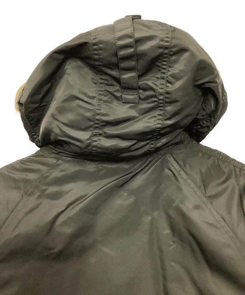 ALPHA（アルファ）ALPHA (アルファ) N-3B タイトジャケット カーキ サイズ:XLの古着・服飾アイテム