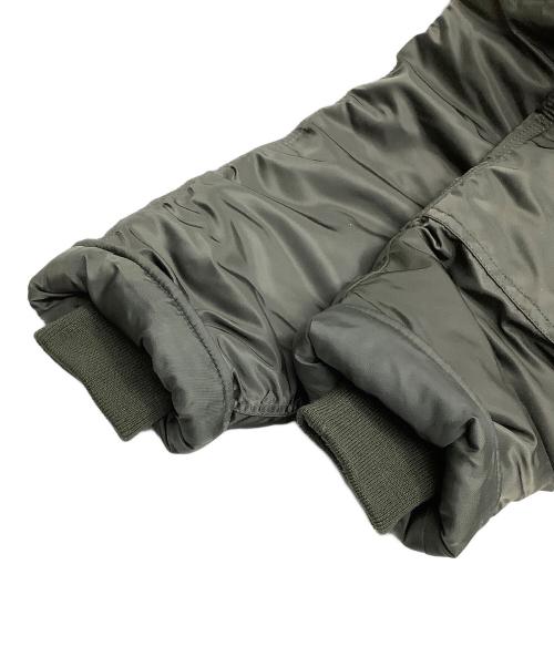 ALPHA（アルファ）ALPHA (アルファ) N-3B タイトジャケット カーキ サイズ:XLの古着・服飾アイテム