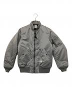 BEDWIN &THE HEARTBREAKERSベドウィンアンドザ ハートブレイカーズ）の古着「MA-1ジャケット」｜グレー
