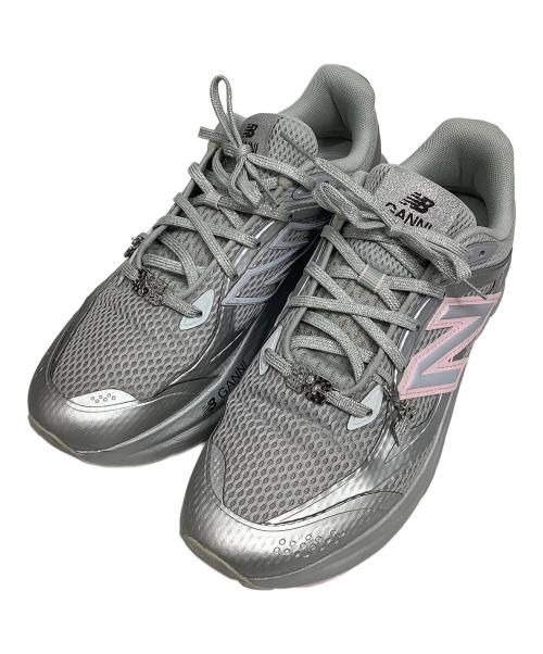 NEW BALANCE（ニューバランス）NEW BALANCE (ニューバランス) スニーカー シルバー サイズ:25.5cmの古着・服飾アイテム