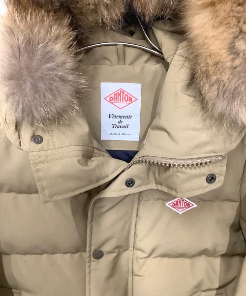 DANTON（ダントン）DANTON (ダントン) ダウンジャケット ベージュ サイズ:36の古着・服飾アイテム