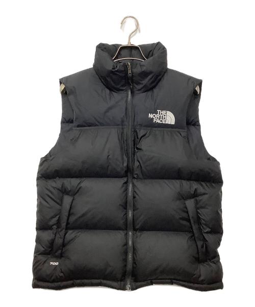 THE NORTH FACE（ザ ノース フェイス）THE NORTH FACE (ザ ノース フェイス) レトロ ヌプシ ダウンベスト ブラック サイズ:Mの古着・服飾アイテム