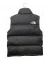 中古・古着 THE NORTH FACE (ザ ノース フェイス) レトロ ヌプシ ダウンベスト ブラック サイズ:M：18000円