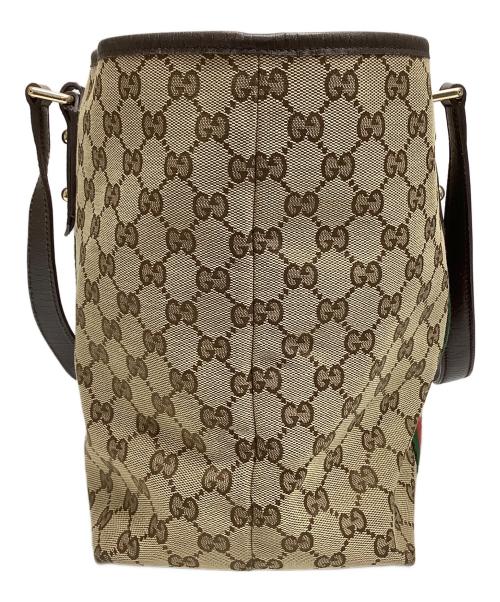 GUCCI（グッチ）GUCCI (グッチ) トートバッグ ブラウンの古着・服飾アイテム