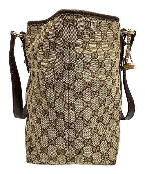 GUCCI（グッチ）GUCCI (グッチ) トートバッグ ブラウンの古着・服飾アイテム