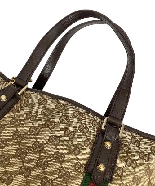 GUCCI（グッチ）GUCCI (グッチ) トートバッグ ブラウンの古着・服飾アイテム