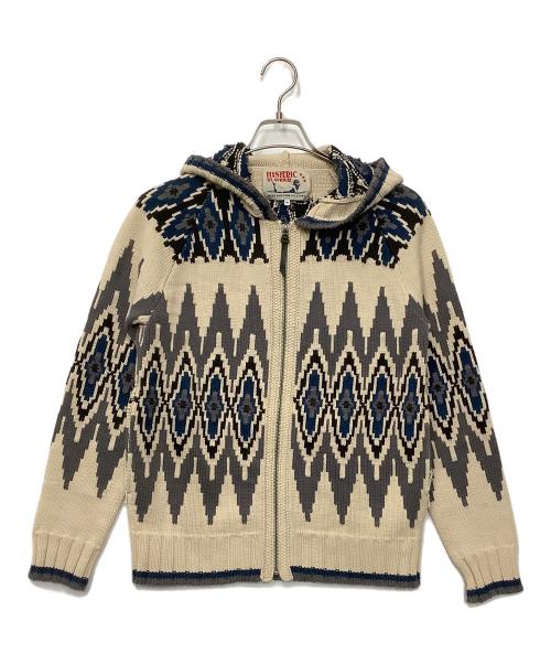 Hysteric Glamour（ヒステリックグラマー）Hysteric Glamour (ヒステリックグラマー) ニットパーカー ベージュ サイズ:Mの古着・服飾アイテム