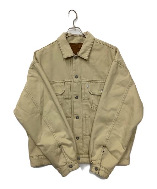LEVI'S（リーバイス）LEVI'S (リーバイス) トラッカージャケット ベージュ サイズ:Mの古着・服飾アイテム