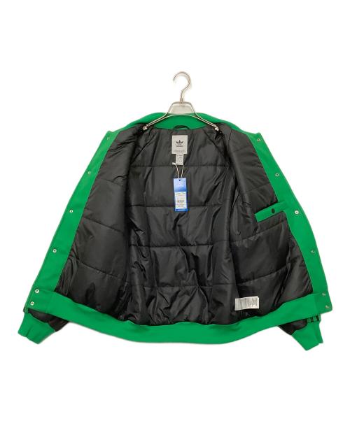 adidas（アディダス）adidas (アディダス) SSTボンバージャケット グリーン×ブラック サイズ:XL 未使用品の古着・服飾アイテム