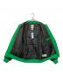 中古・古着 adidas (アディダス) SSTボンバージャケット グリーン×ブラック サイズ:XL 未使用品：11000円