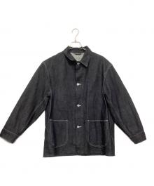 ROOTSTOCK（ルーツストック）の古着「13.5oz Selvage Denim Coverall blurhms」｜ネイビー