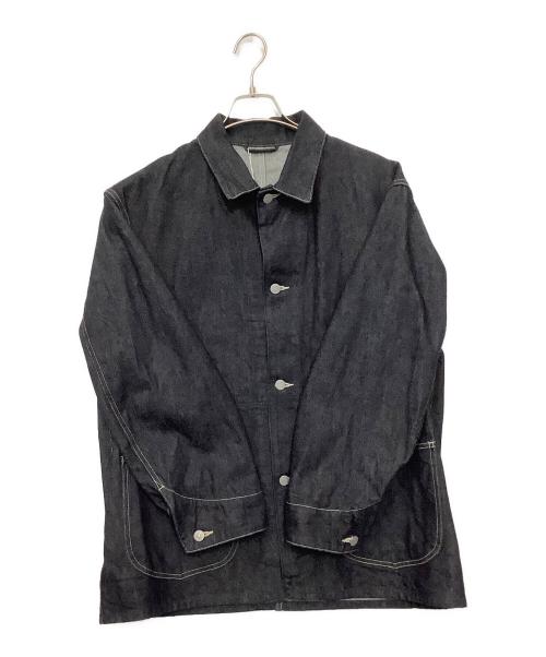 ROOTSTOCK（ルーツストック）ROOTSTOCK (ルーツストック) 13.5oz Selvage Denim Coverall blurhms ネイビー サイズ:2の古着・服飾アイテム