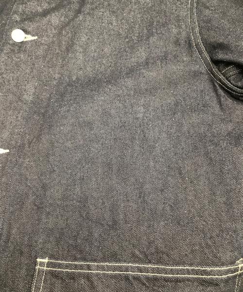 ROOTSTOCK（ルーツストック）ROOTSTOCK (ルーツストック) 13.5oz Selvage Denim Coverall blurhms ネイビー サイズ:2の古着・服飾アイテム