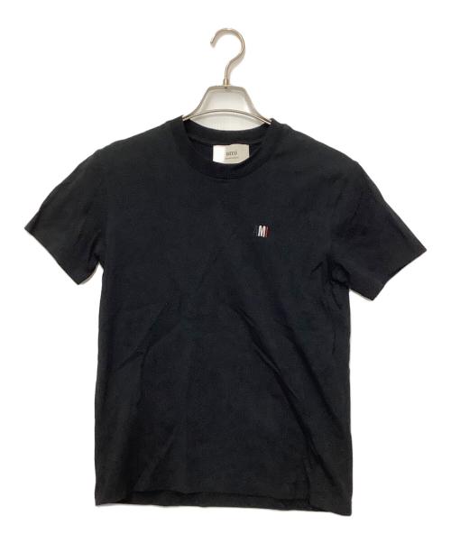 ami（アミ）ami (アミ) 半袖カットソー ブラック サイズ:XXSの古着・服飾アイテム