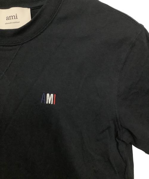 ami（アミ）ami (アミ) 半袖カットソー ブラック サイズ:XXSの古着・服飾アイテム