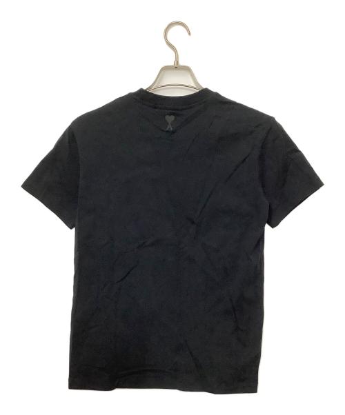 ami（アミ）ami (アミ) 半袖カットソー ブラック サイズ:XXSの古着・服飾アイテム