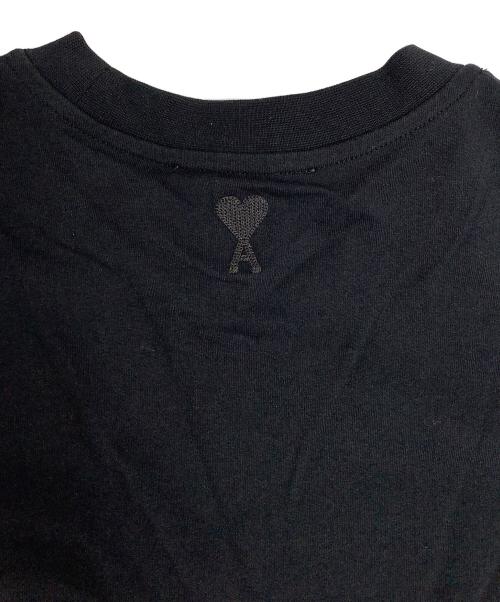 ami（アミ）ami (アミ) 半袖カットソー ブラック サイズ:XXSの古着・服飾アイテム