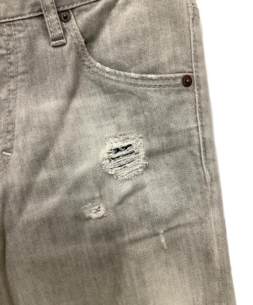 DSQUARED2（ディースクエアード）DSQUARED2 (ディースクエアード) スキニーデニムパンツ グレー サイズ:44の古着・服飾アイテム