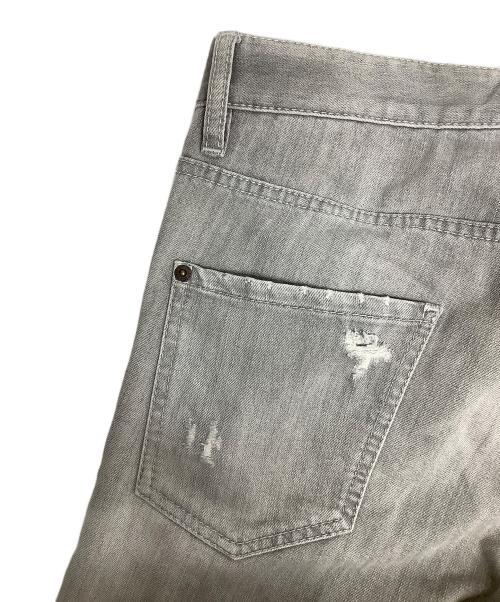 DSQUARED2（ディースクエアード）DSQUARED2 (ディースクエアード) スキニーデニムパンツ グレー サイズ:44の古着・服飾アイテム