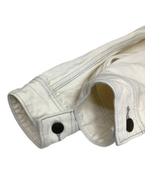 AVIREX（アヴィレックス）AVIREX (アヴィレックス) デニムジャケット アイボリー サイズ:FREEの古着・服飾アイテム