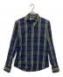Vivienne Westwood man（ヴィヴィアン ウェストウッド マン）の古着「長袖シャツ」｜ネイビー×グリーン