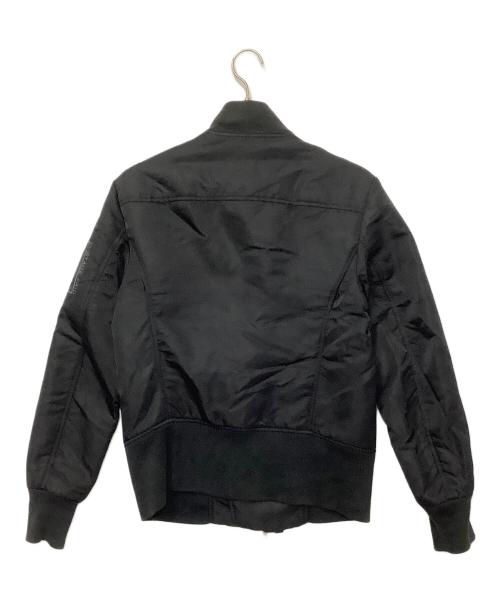 Vivienne Westwood man（ヴィヴィアン ウェストウッド マン）Vivienne Westwood man (ヴィヴィアン ウェストウッド マン) フライトジャケット ブラック サイズ:46の古着・服飾アイテム