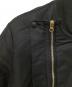 中古・古着 Vivienne Westwood man (ヴィヴィアン ウェストウッド マン) フライトジャケット ブラック サイズ:46：27000円