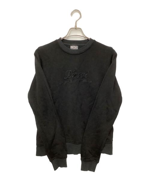 DIESEL（ディーゼル）DIESEL (ディーゼル) スウェット ブラック サイズ:Sの古着・服飾アイテム