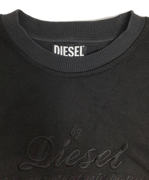 DIESEL（ディーゼル）DIESEL (ディーゼル) スウェット ブラック サイズ:Sの古着・服飾アイテム