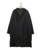 LAD MUSICIANラッドミュージシャン）の古着「ロングコート」｜ブラック