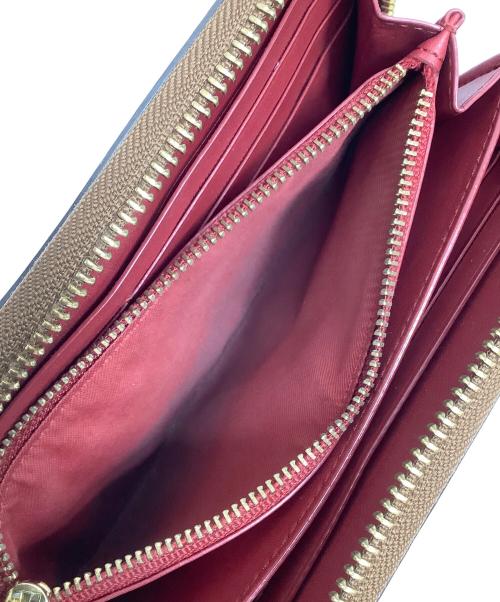 COACH（コーチ）COACH (コーチ) 長財布 ブラック×ベージュの古着・服飾アイテム