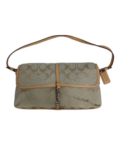 COACH（コーチ）COACH (コーチ) ハンドバッグ ベージュの古着・服飾アイテム