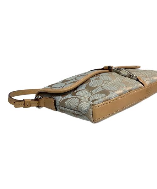 COACH（コーチ）COACH (コーチ) ハンドバッグ ベージュの古着・服飾アイテム