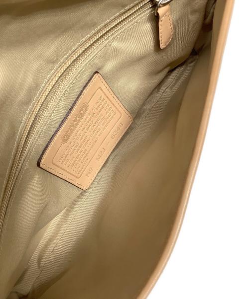 COACH（コーチ）COACH (コーチ) ハンドバッグ ベージュの古着・服飾アイテム