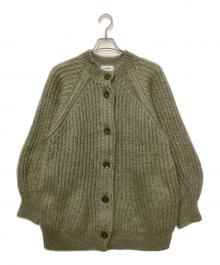 Snidel（スナイデル）の古着「厚手カーディガン」｜カーキ