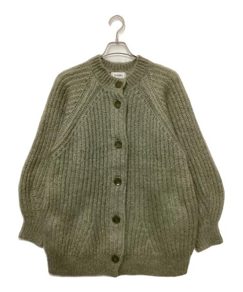 Snidel（スナイデル）Snidel (スナイデル) 厚手カーディガン カーキ サイズ:Fの古着・服飾アイテム