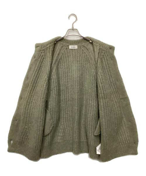 Snidel（スナイデル）Snidel (スナイデル) 厚手カーディガン カーキ サイズ:Fの古着・服飾アイテム