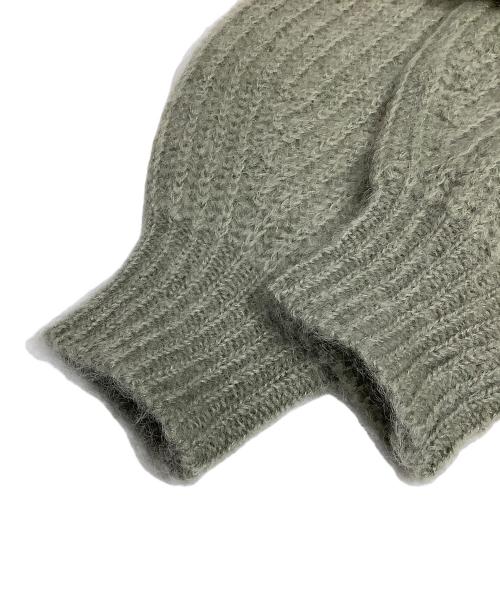 Snidel（スナイデル）Snidel (スナイデル) 厚手カーディガン カーキ サイズ:Fの古着・服飾アイテム